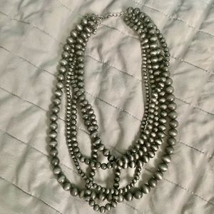 Faux Navajo pearls